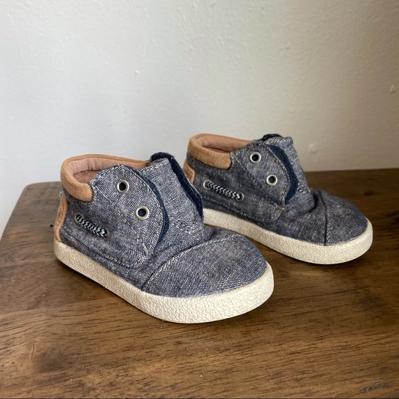 Tiny Toms Toddler Sneakers - Picture 1 of 7
